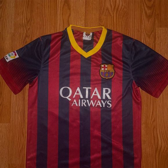 Nike FC Barcelona Lionel Messi Home Jersey 2013/2014 Unisex Adult - Picture 1 of 5